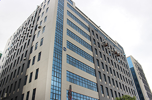 Modern factory building