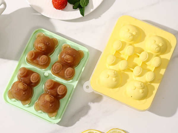 Silicone ice tray